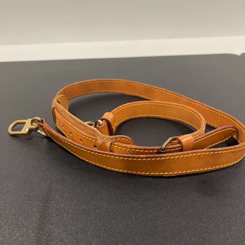 Louis Vuitton Keepall Vachetta Strap with Shoulder Pad (C128863-2)